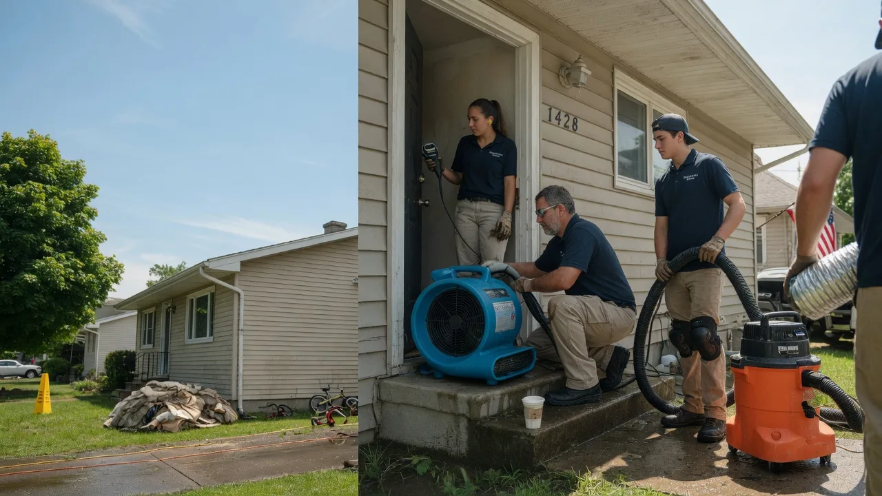 Water Damage Restoration in Franklin Furnace, OH near me